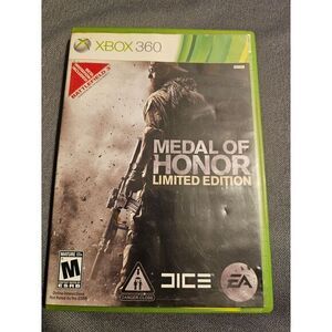 Medal of Honor Limited Edition Xbox 360 CASE ONLY No Game Disc